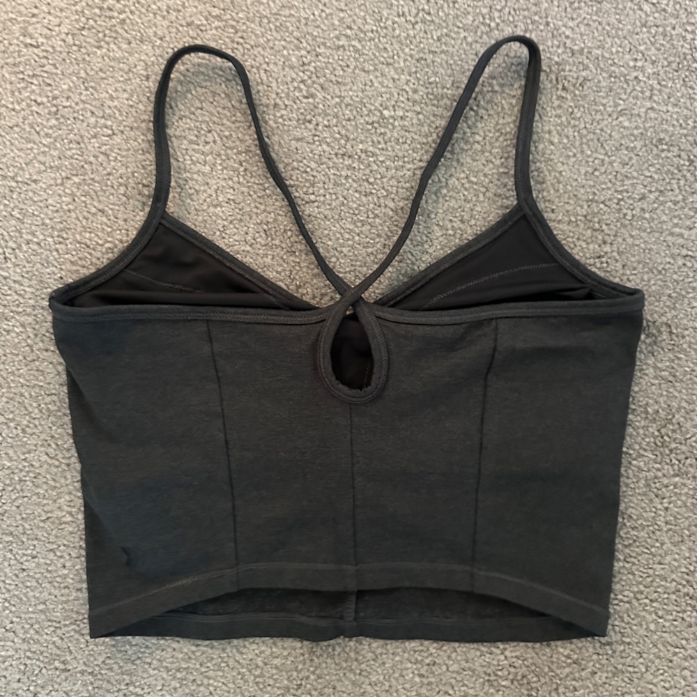 Women's Charcoal Sports Bra